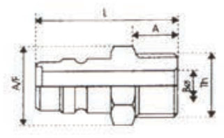 male threading plug