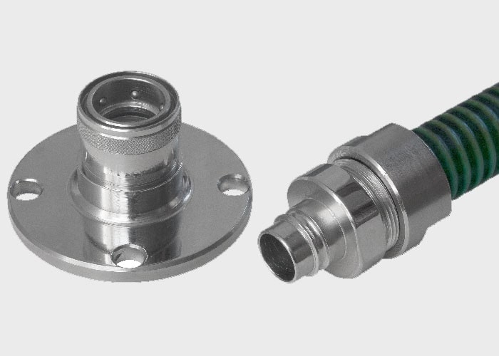 through couplings
